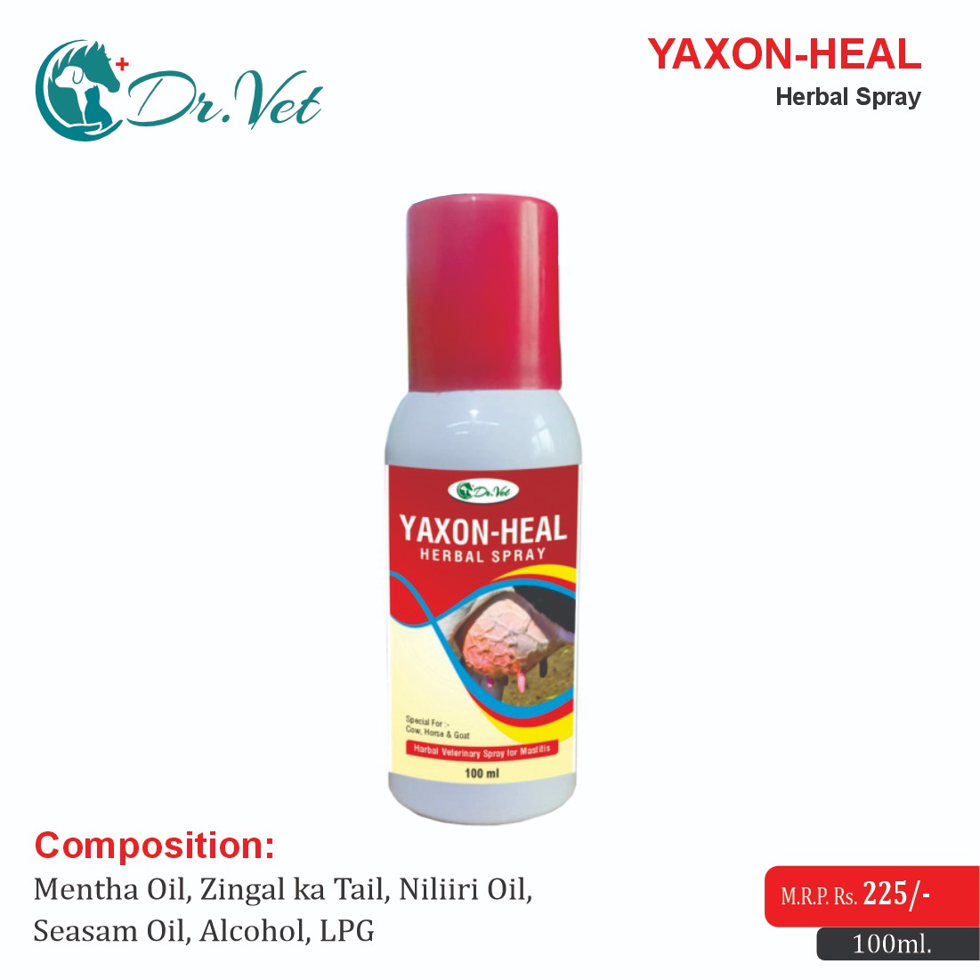 YAXON HEAL HERBAL Spray